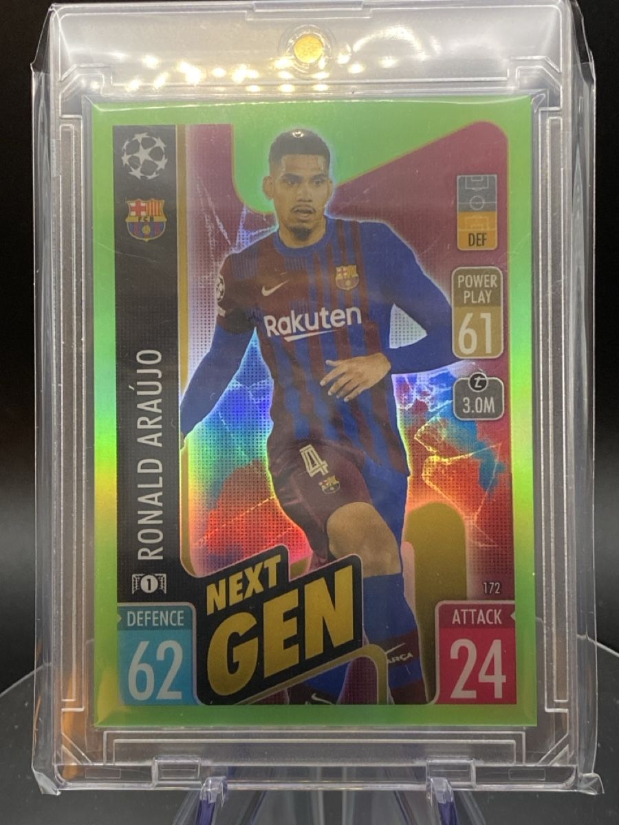 Topps Carte collezionabili: Topps Chrome Next Gen 18/99 Ronald Araújo RC  – Nuovo (secondo la descrizione) da Deitingen venduto da _mark_