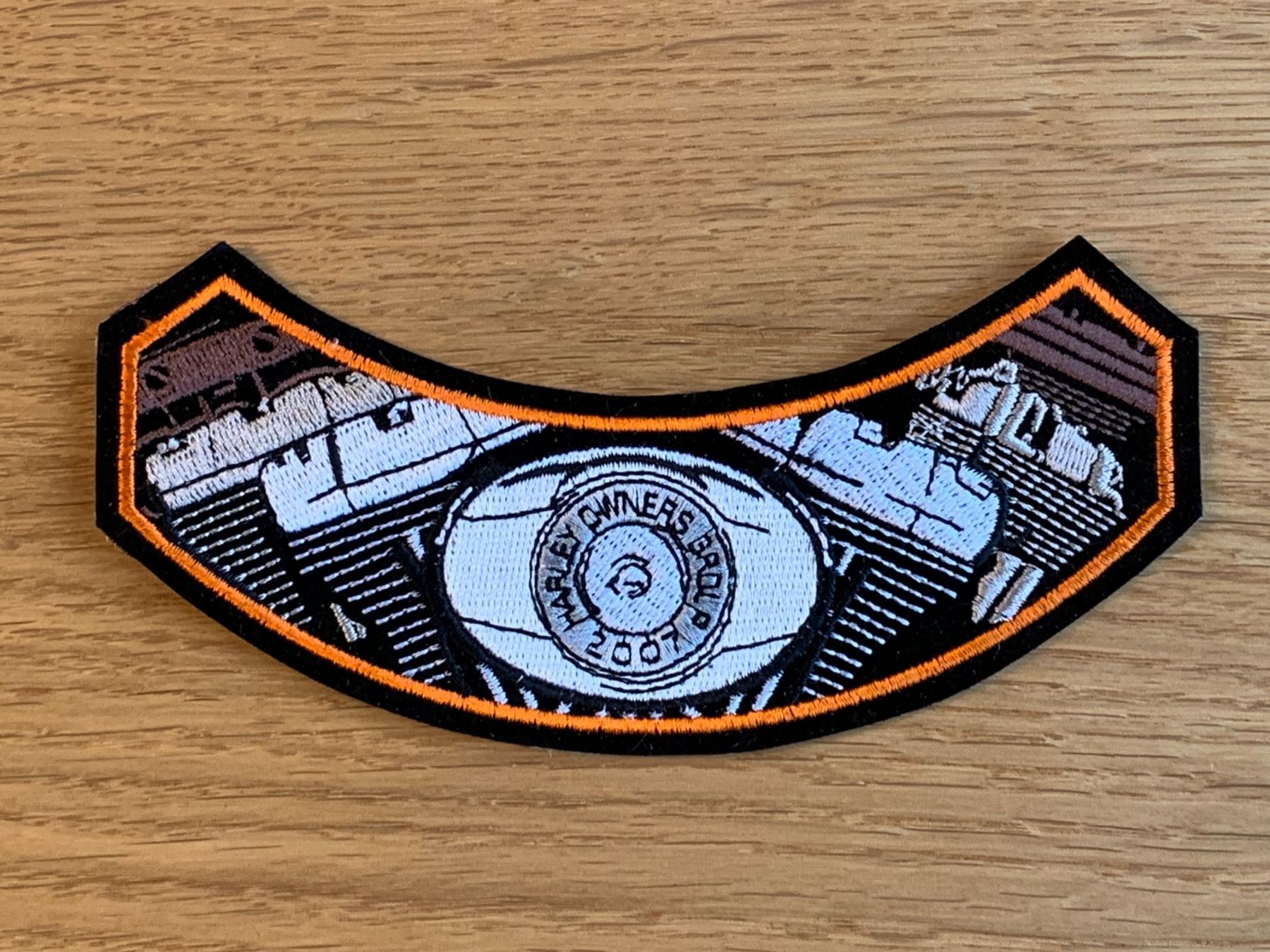 Harley-Davidson Toppe: Harley Owners Group 2007 Patch mit Pin, Top Zustand! – Nuovo e nell'imballaggio originale da Sarmenstorf venduto da habasa 1
