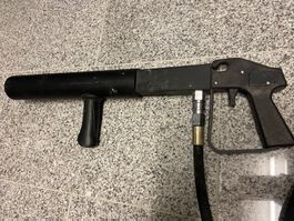 CO2 Gun mit Co2 Hochdruckschlauch