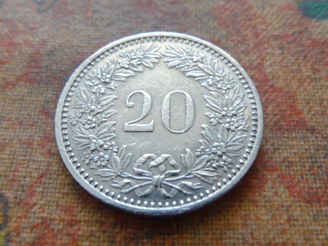 Tutti le monete: 20 Rp. 1983 – Usato da Romanel-sur-Lausanne venduto da Swift13 1