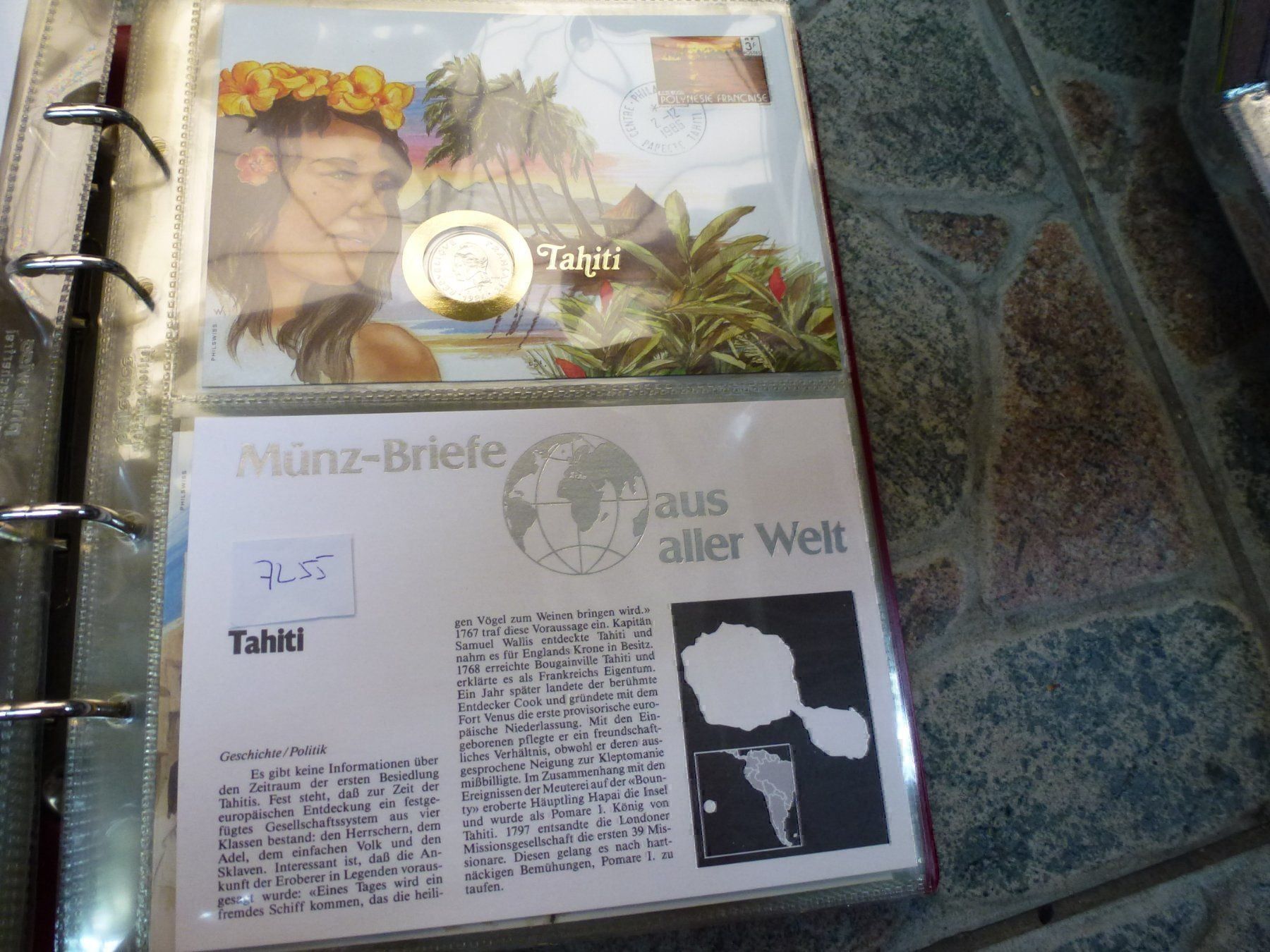Tutti le monete: Münzbrief Tahiti – Usato da Olten venduto da Disc-Verkauf