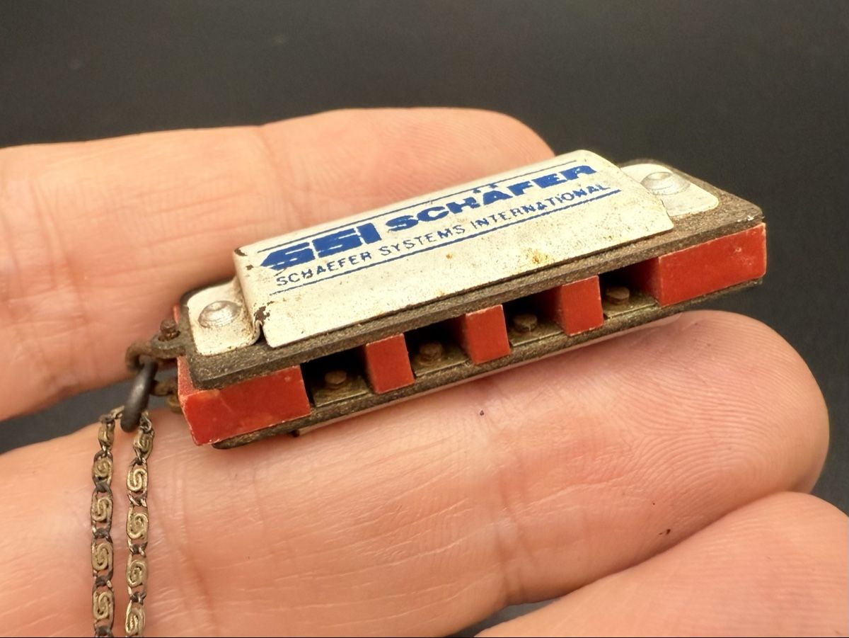 Giocattoli: Vintage Mini-Armonica Fritz Schäfer GmbH – Usato da Lamone venduto da LaCantinaMagica