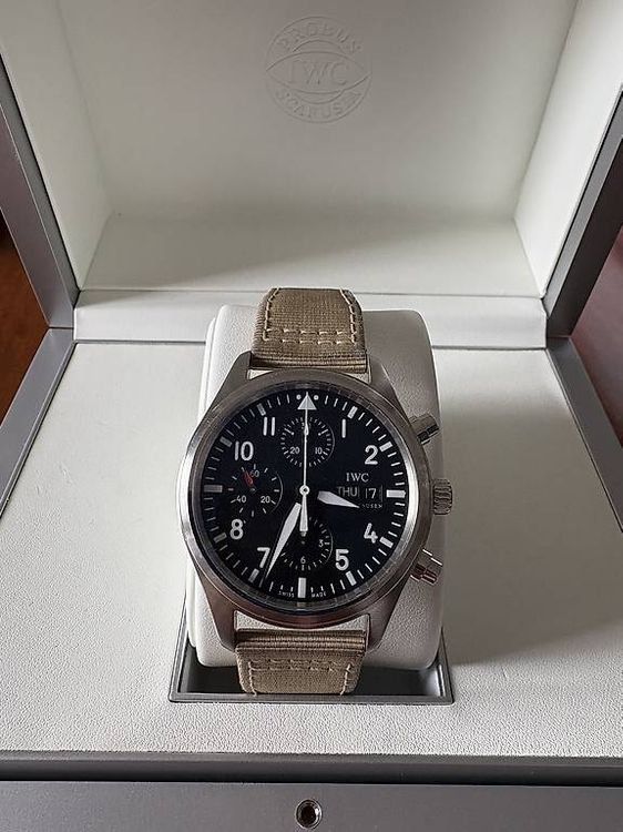 IWC Montres: IWC Pilot Chronograph – D'occasion à Vogelsang AG par joel_vino