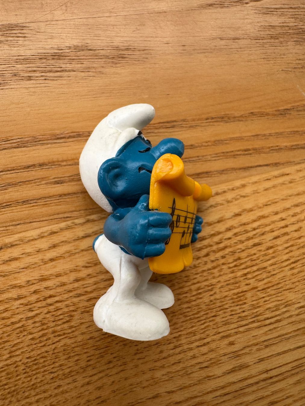 Figuren: Original Schlumpf Schleich Peyo - Sänger-Schlumpf – Gebraucht aus Fislisbach von chili2006 2
