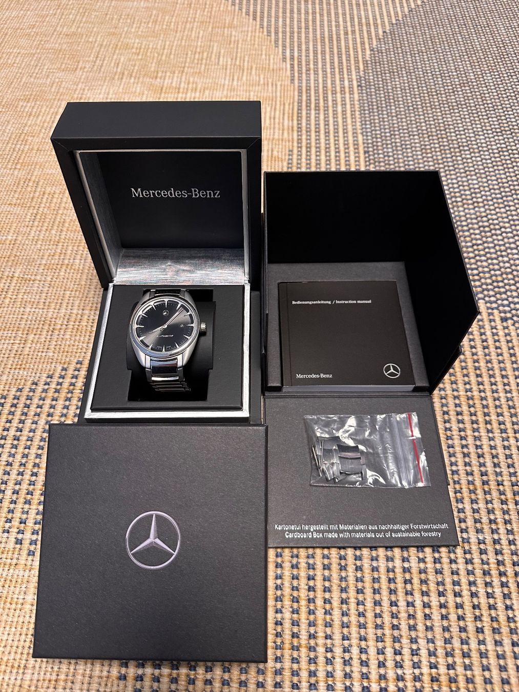 Armbanduhr Herren Uhr Mercedes Benz B66959457 Original Mercedes