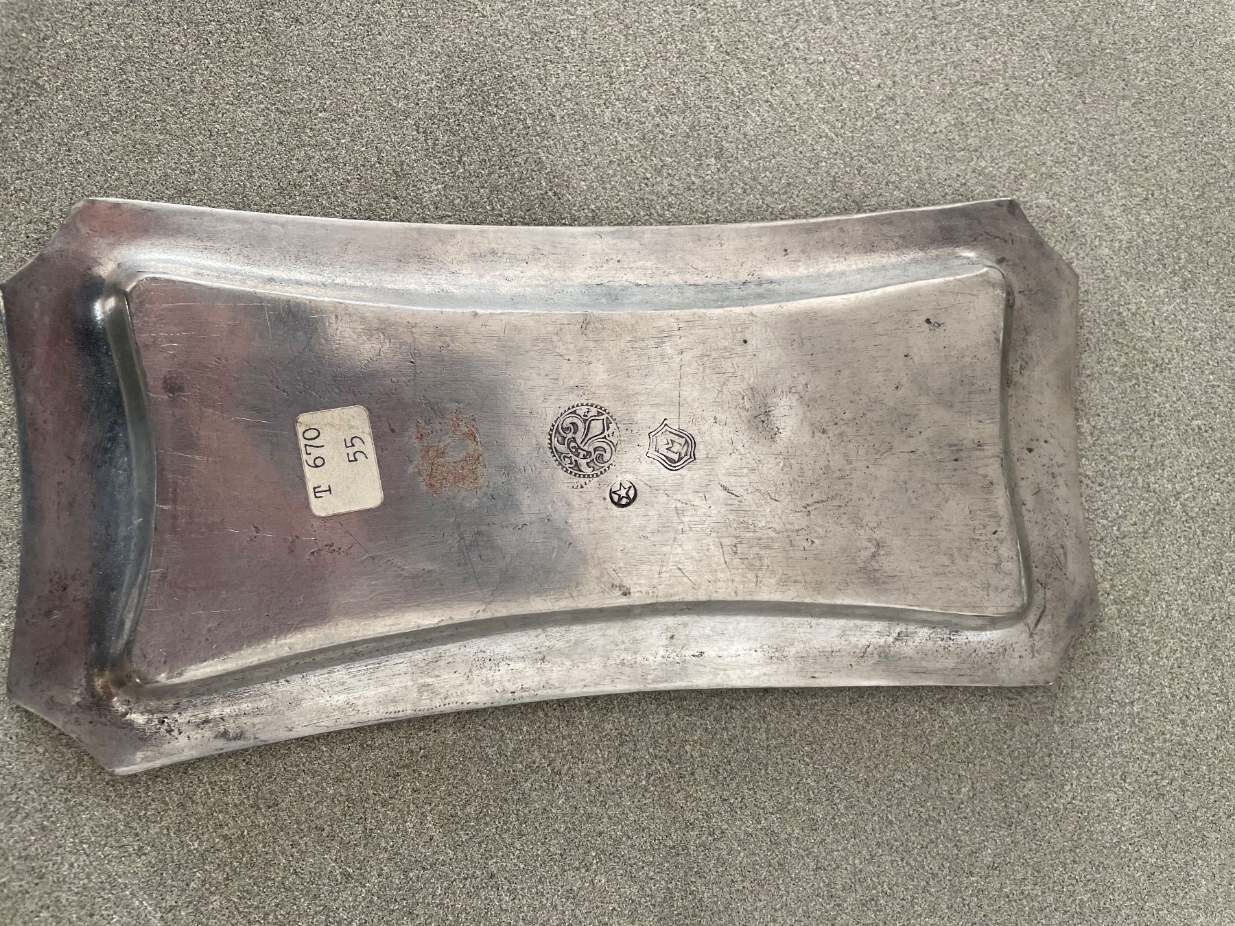 Servierplatten: Vintage Zinn Ablageschale – Gebraucht aus Schaffhausen von Percilitor 3