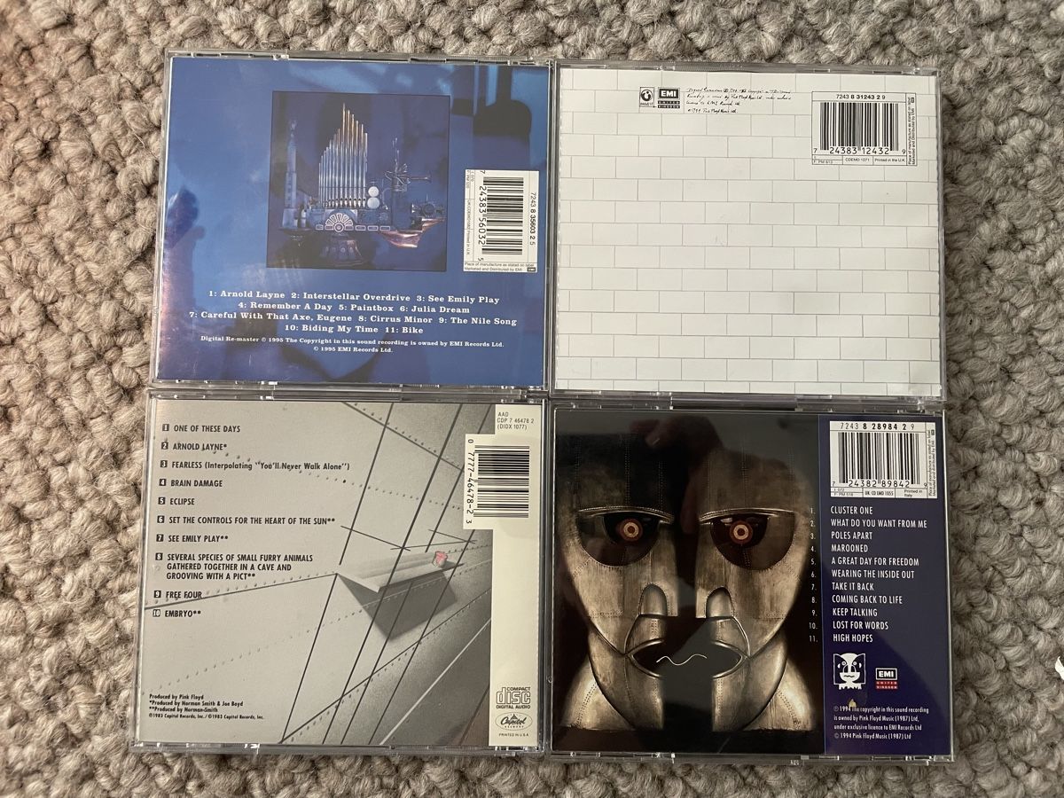 CDs: 4x Pink Floyd  – D'occasion à Reinach AG par trigger7811 1