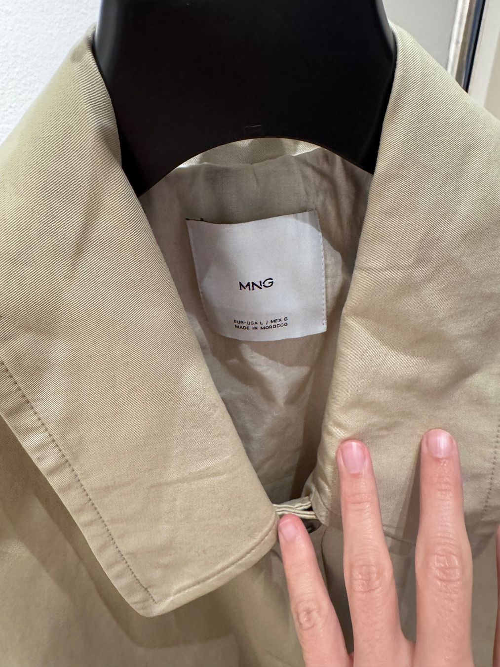 Mango Cappotti: Mango Trenchcoat Beige – Usato da Zürich venduto da GC96 4