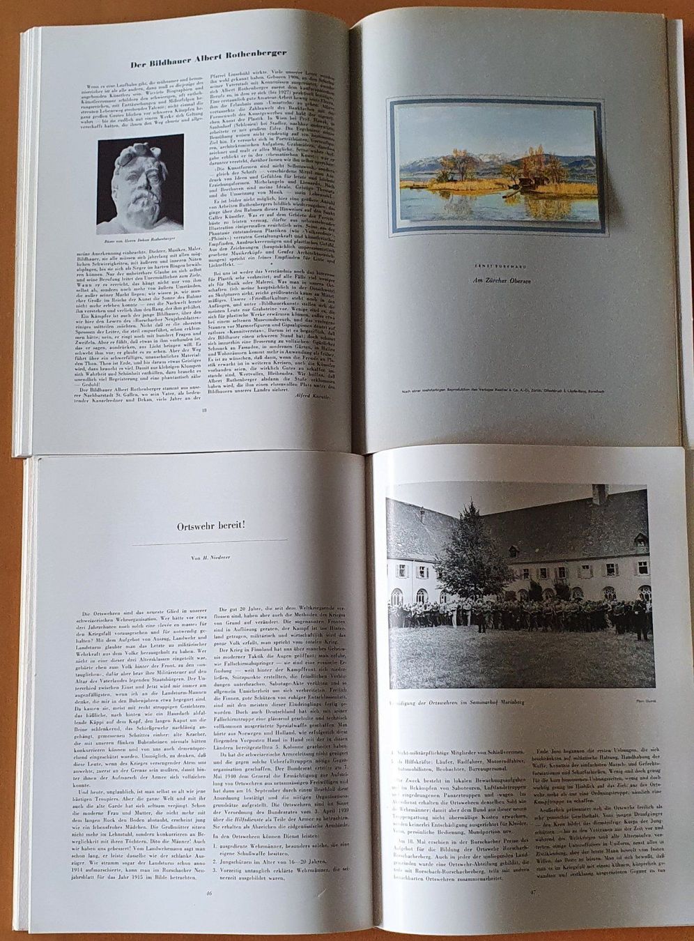 Dokumente: Rorschacher Neujahrsblatt  1940/41 + 1943 – Gebraucht aus Kreuzlingen von Rschweiz1 6