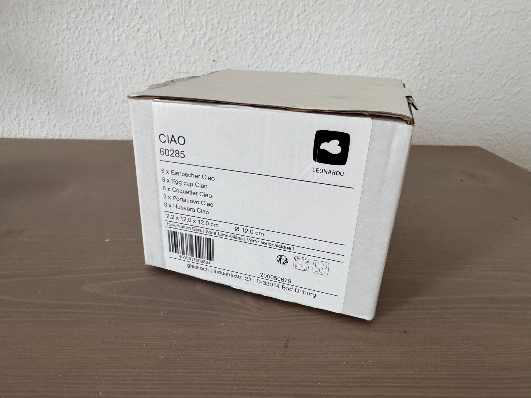 Behälter & Ähnliches: Eierbecher Ciao 6er Transparent von Leonardo – Neu und originalverpackt aus Collex von commander31