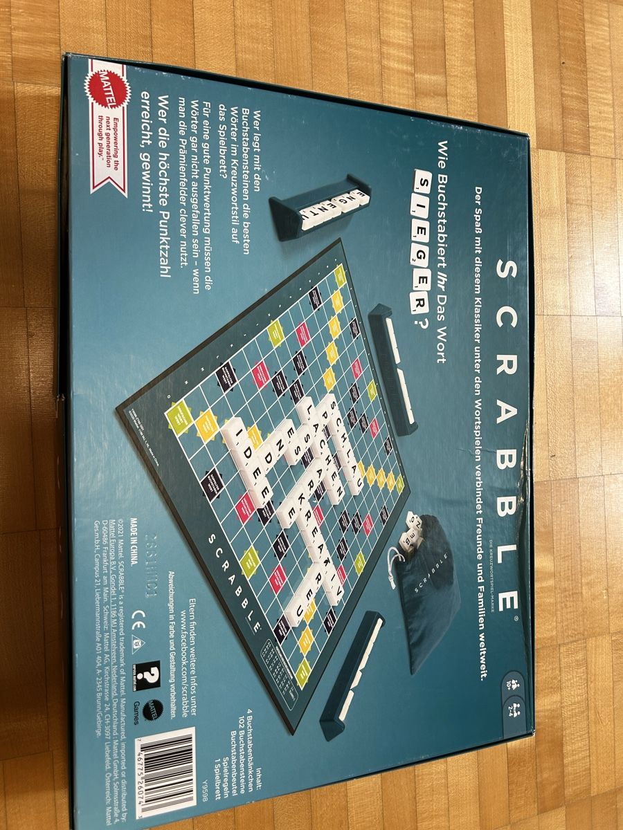 Mattel Giochi: Mattel Games Scrabble Original new  – Nuovo e nell'imballaggio originale da Uster venduto da pod_2s5d 1