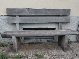 Gartenbank aus Holz
