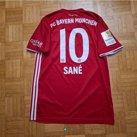 FC Bayern München Heimtrikot 20/21 #10 Sané in Grösse M