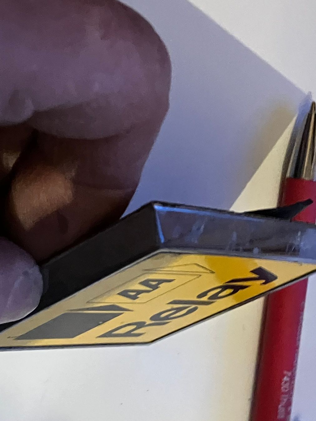 Insegne: Autoplaquette Relay   AA Text bachten – Usato da Pfäffikon ZH venduto da Einarrolf 2