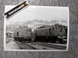 SBB Ae 3/6 II 10454 und SZU Nr. 312 - Zürich, 1975 - Foto