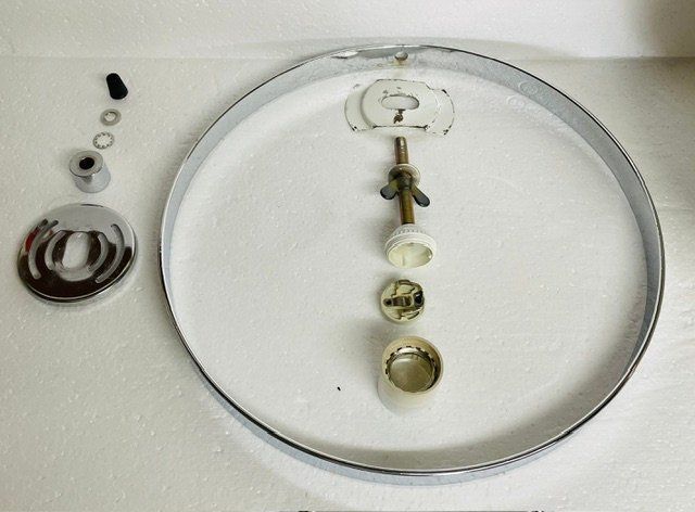 Lustres & lampes de plafonds: Vintage Pendelleuchte unverkabelt – D'occasion à Oberrieden par Ket25 4