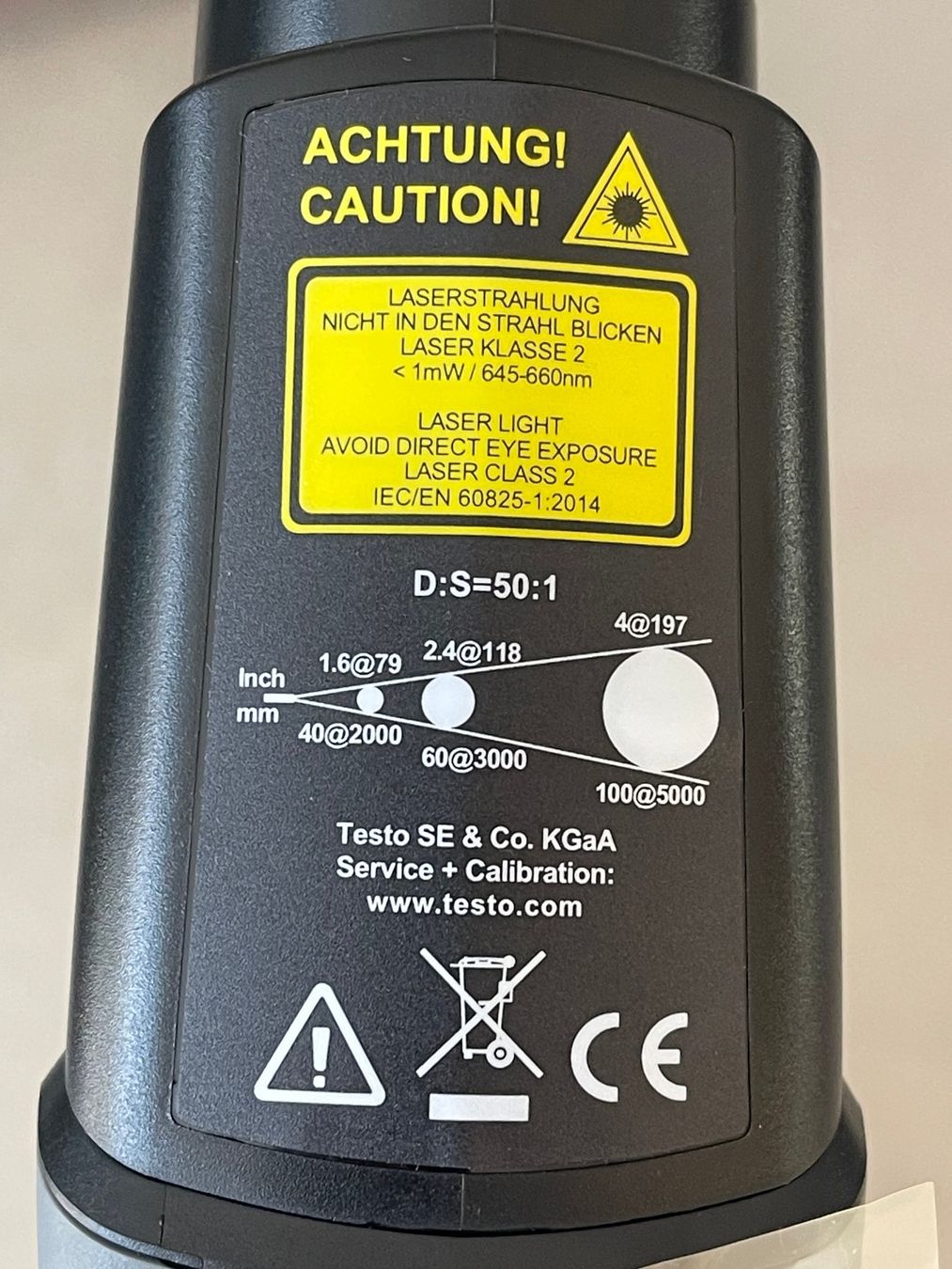 Altro per la casa: Testo Infrarot-Thermometer u. Einstechfühler (neu u. OVP) – Nuovo (secondo la descrizione) da Hüttwilen venduto da Sschlumpf123 8