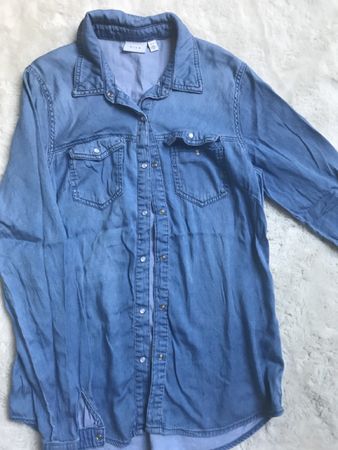 Jeansbluse Gr 36