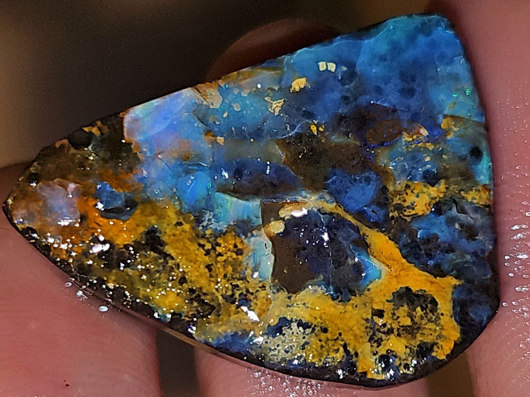 Pietre preziose: Australischer Boulderopal Rohstein – Nuovo e nell'imballaggio originale da Uerkheim venduto da Winwinner 1
