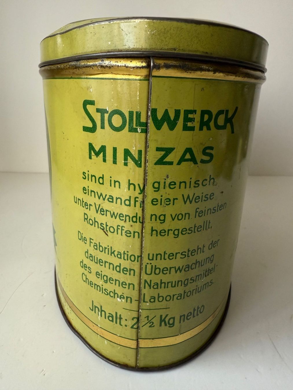 Barattoli: Antike Stollwerck- Blechdose – Usato da Zwingen venduto da moje1 1