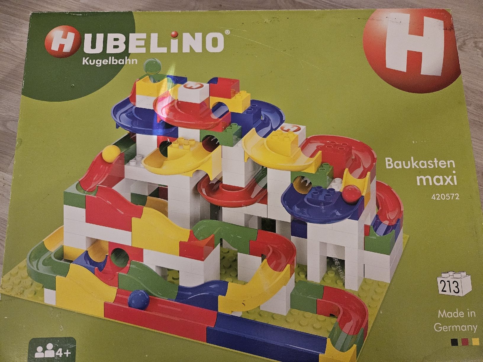 Hubelino Kit di costruzioni: Hubelino Baukasten Maxi – Usato da Fislisbach venduto da ma_5