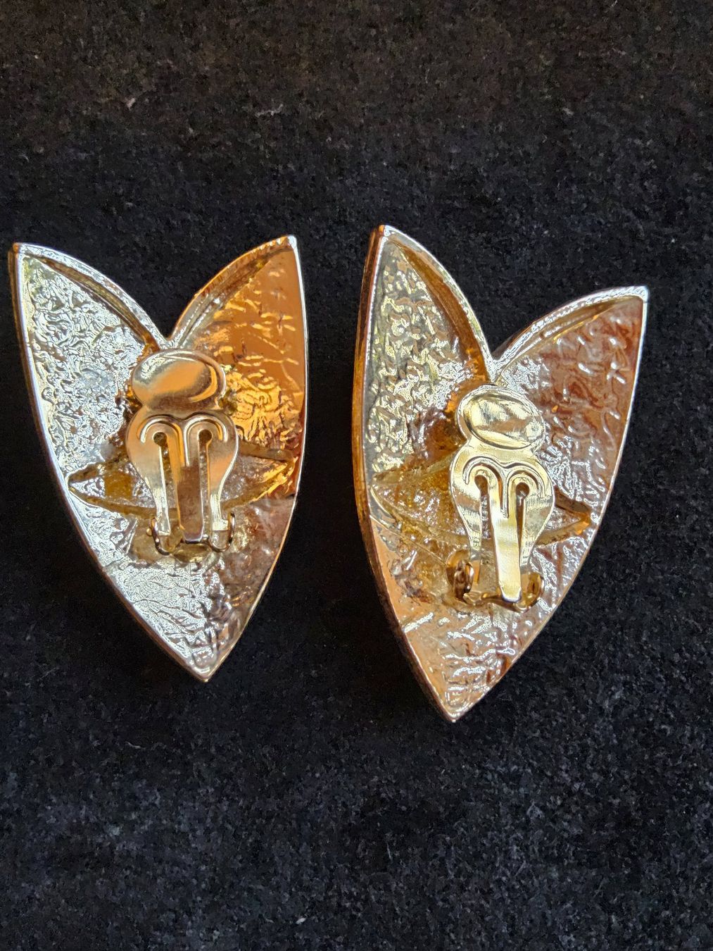 Ohrringe & -stecker: Vintage silbrige Masken Ohrclips – Gebraucht aus Zürich von sanwit 4