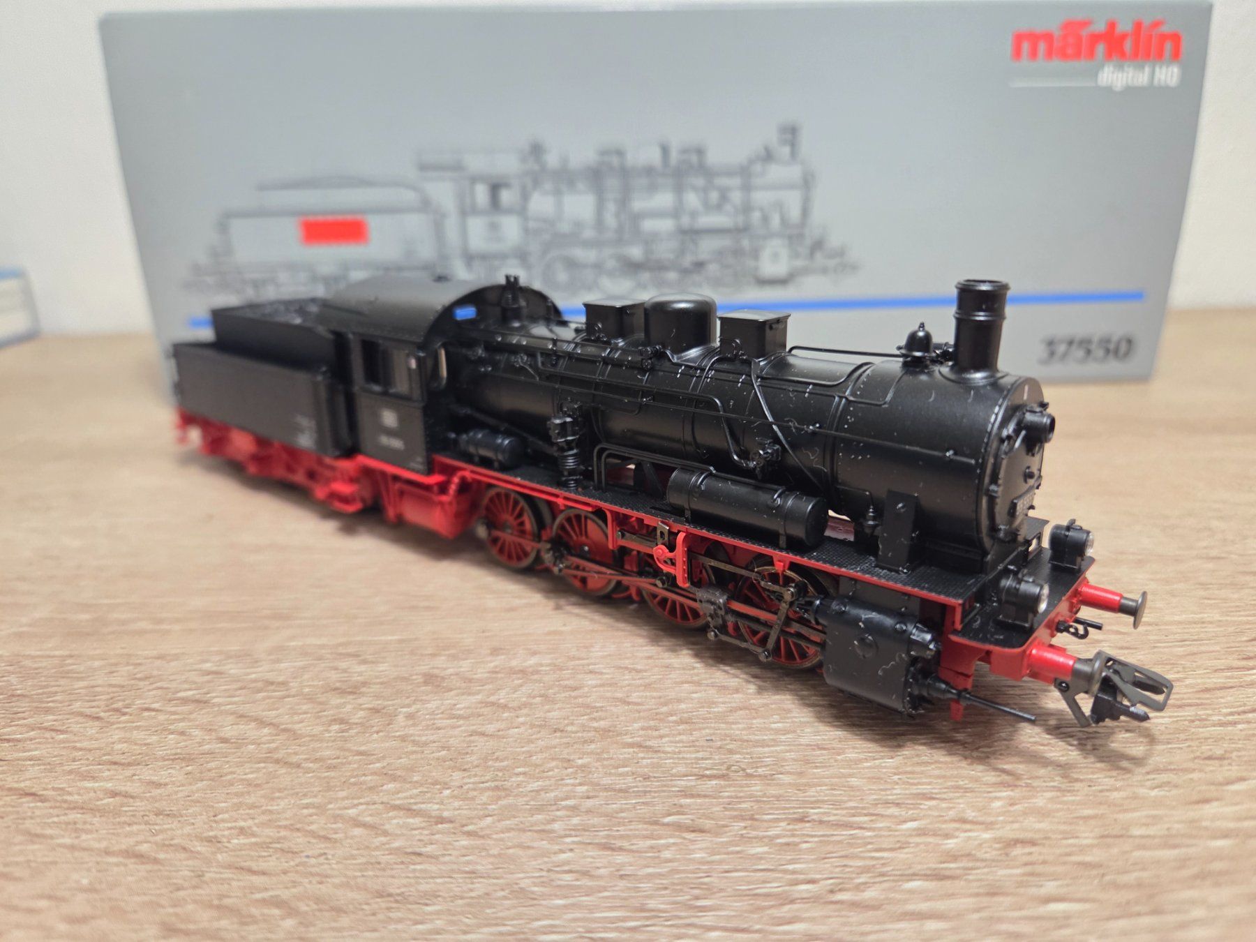 Märklin Modelleisenbahnen: Märklin 37550 Dampflok BR 55 DB Digital H0 – Gebraucht aus St-Aubin-Sauges von Lo_Go 2