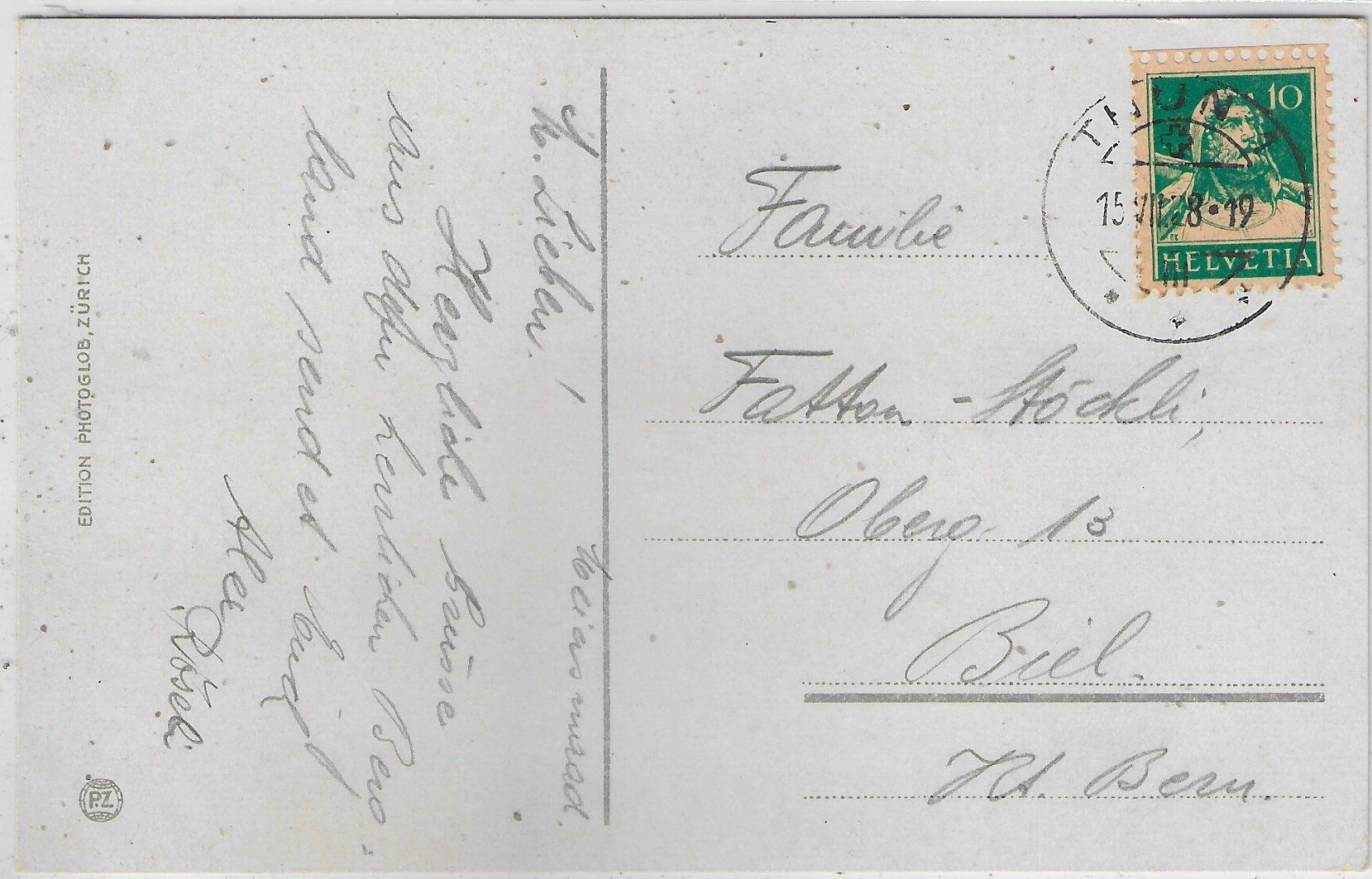 Cartoline postali: Thunersee mit Niesen und Blümlisalp - Litho – Usato da Ettingen venduto da Kartenplanet 1
