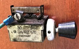 Oldtimer Wagenheizer Zugschalter Bosch SH RZ 1/6 30W 24V