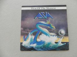 Single 7 " Engl. Rock Band Asia 1982 Hit: Heat of the Moment