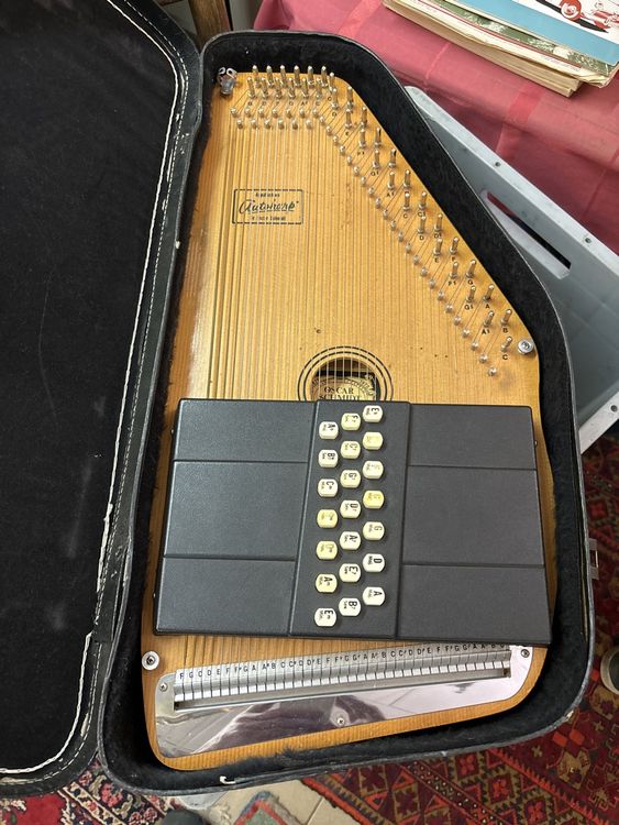 Gut erhaltene Autoharph in Koffer Kaufen auf Ricardo