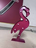 Flamingo Lampe Dekoration Pink Batteriebetrieben 