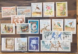 MONACO timbres neufs ** 1990, 91