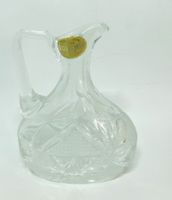 Schöne Vintage Bohemia Karaffe Aus Bleikristall 1960er
