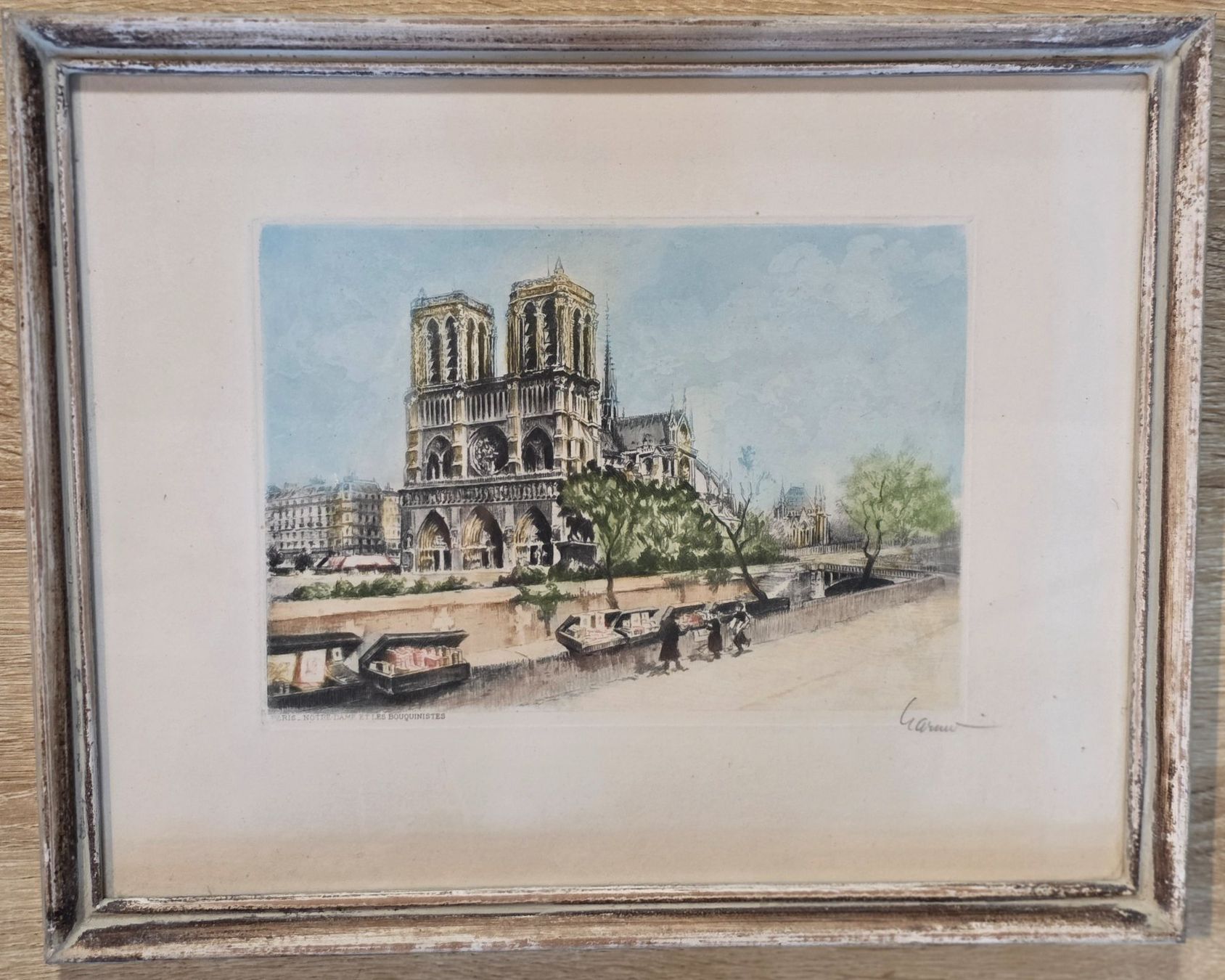 Dipinti: Aquarell Paris Notre Dame – Usato da Rohrbach venduto da lod_m58r