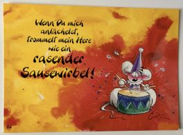 Sammler-Postkarte Diddl Nr. 93, Diddl is back, Top 🔝🐭