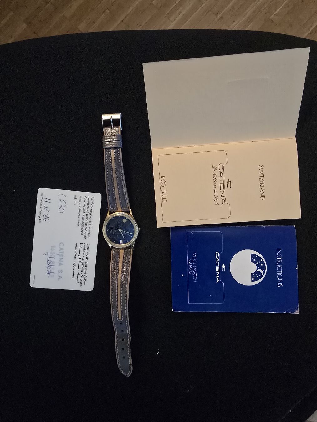 Montres: 1986 Catena Moon Watch – Neuf (Voir description) à Satigny par Baazarbaron 6