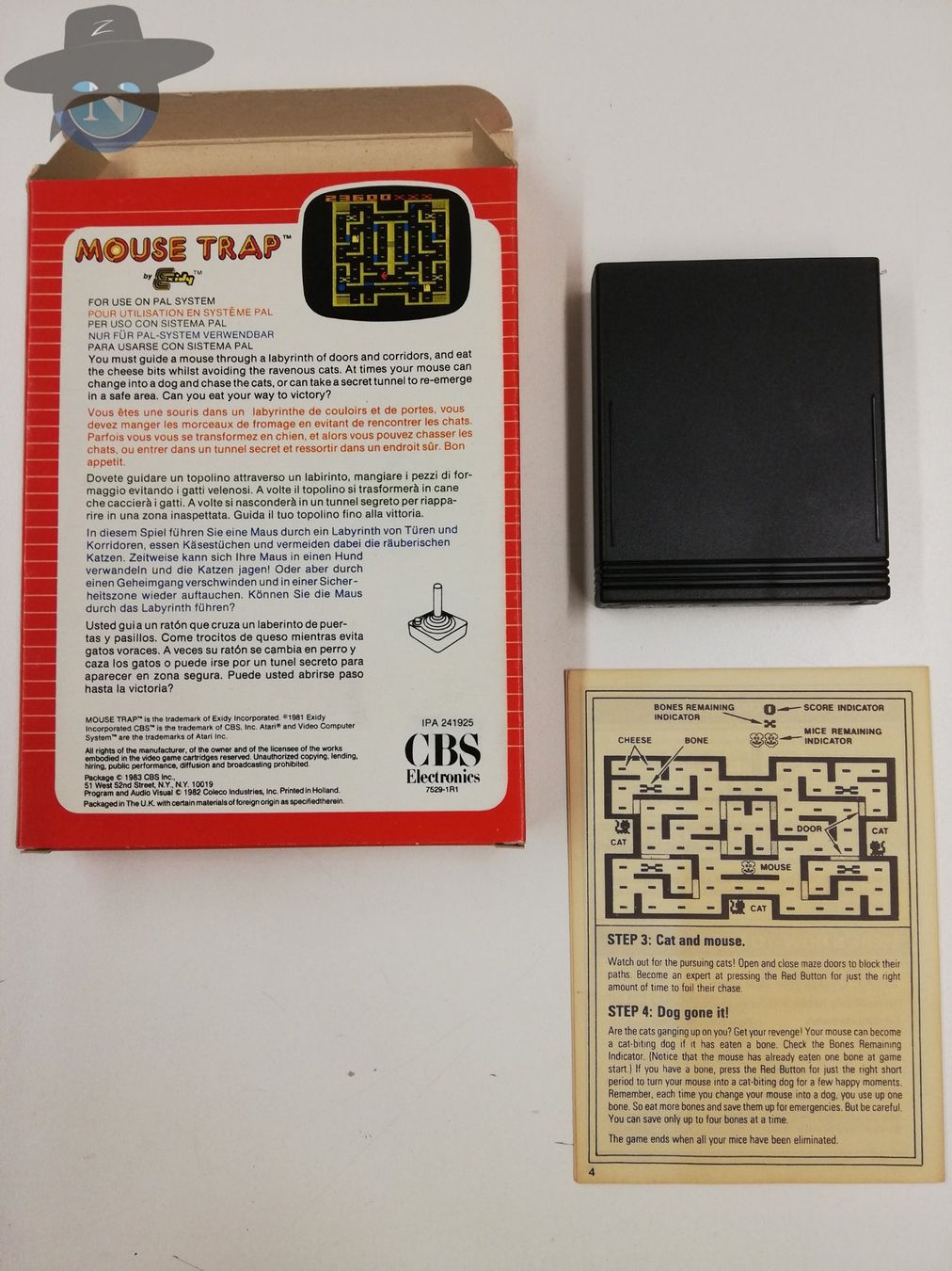 Atari Giochi: Mouse Trap / Atari VCS 2600 – Usato da St. Gallen venduto da zorro_dc 1