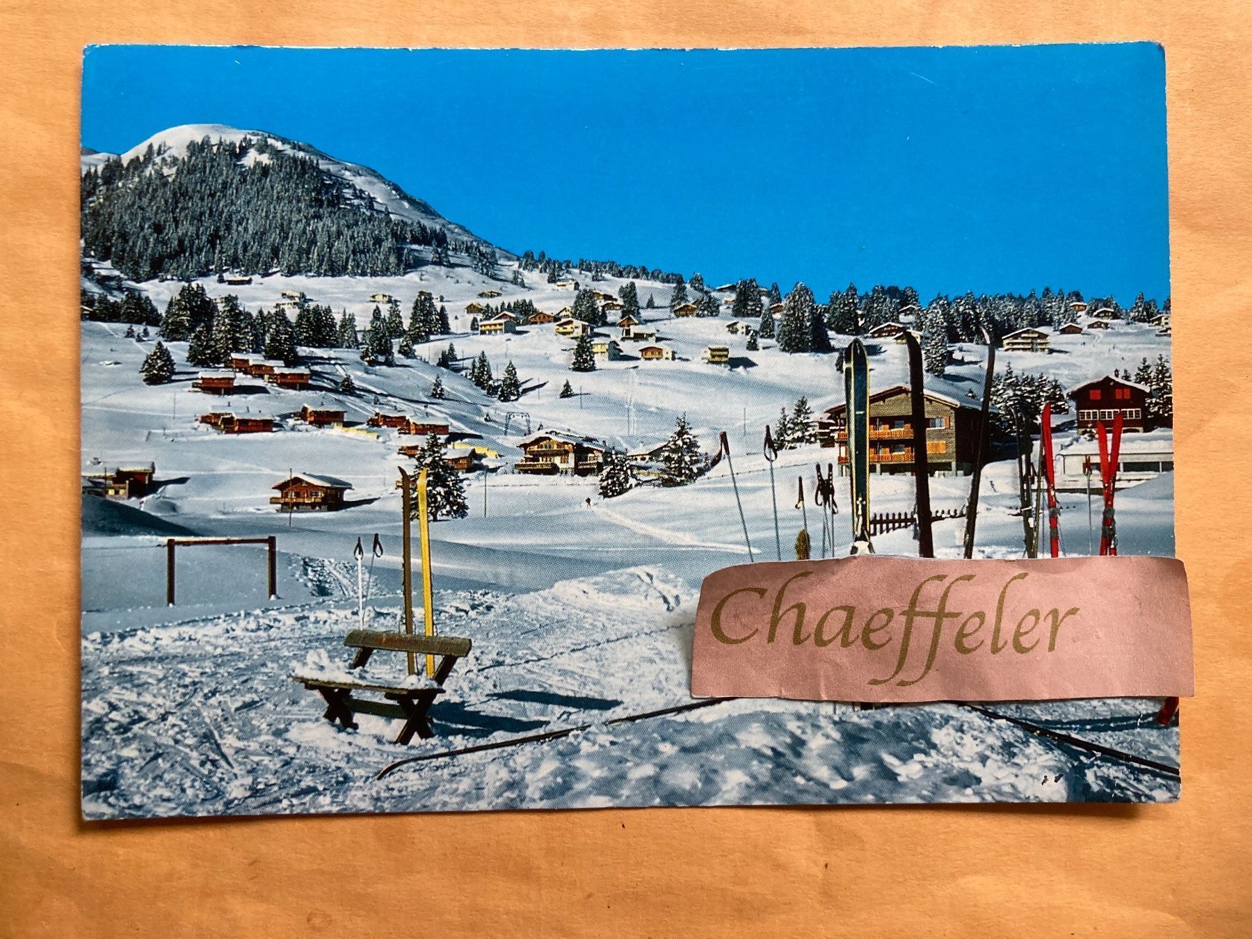 Cartoline postali: 1970 Valbella- Lenzerheide mit Cresta - – Usato da Zürich venduto da Chaeffeler