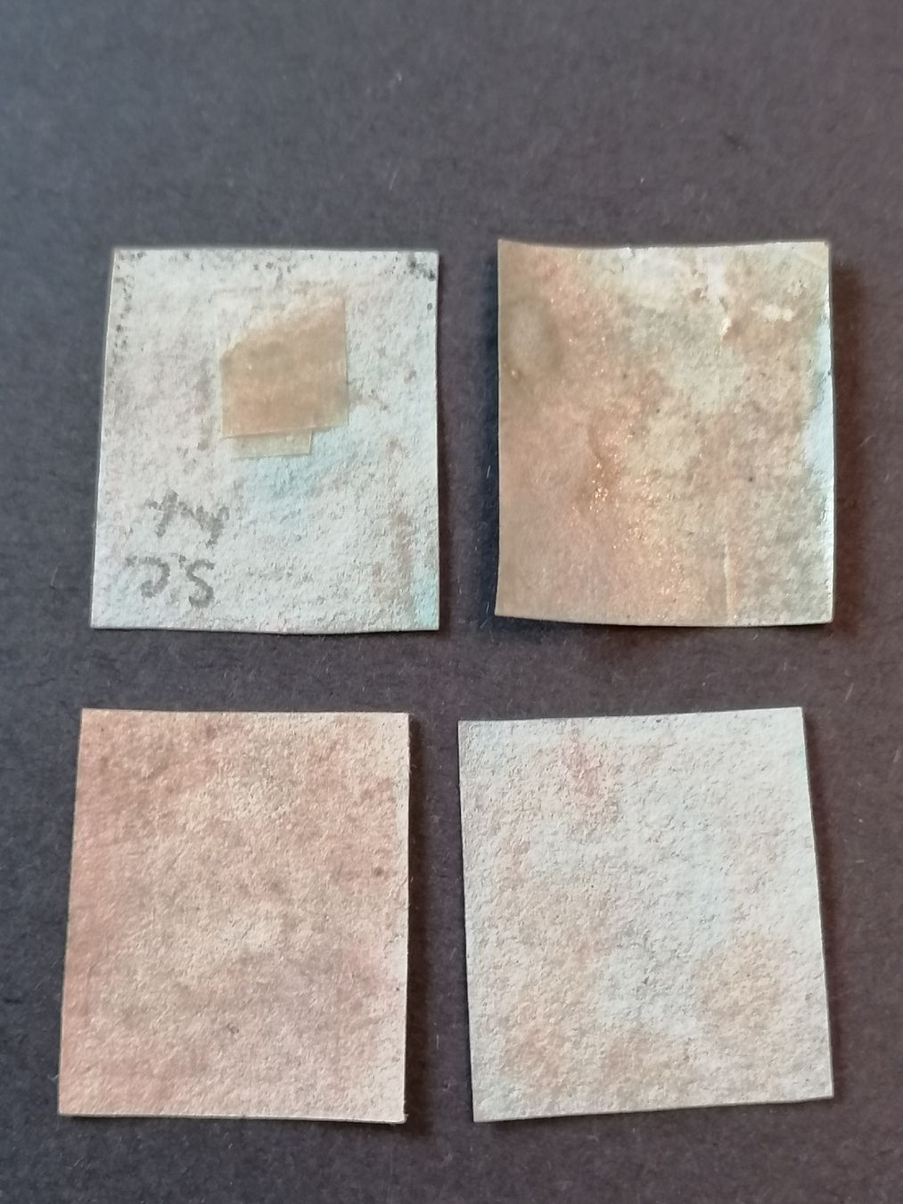 Tous les timbres: 4mal One Penny red 1841  – D'occasion à Happerswil par tschergi 1