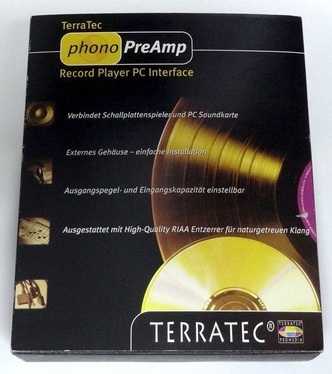 Registratori: TerraTec Phono PreAmp Plattenspieler PC Interface – Nuovo (secondo la descrizione) da Zuzwil SG venduto da Pawnbroker 1