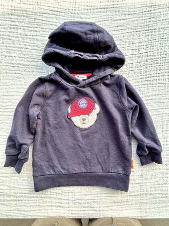 Steiff FC Bayern Hoodie, Gr. 92 (18-24 Mt), Top Zustand!