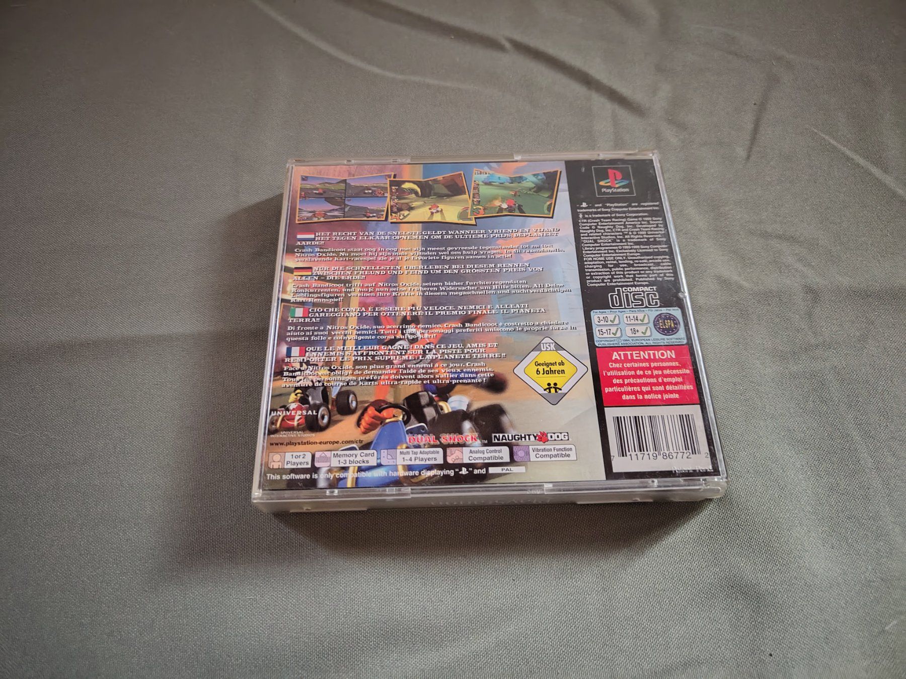 Sony Giochi: Jeu PS1 Crash Team Racing – Usato da Saxon venduto da dan_drn5 3