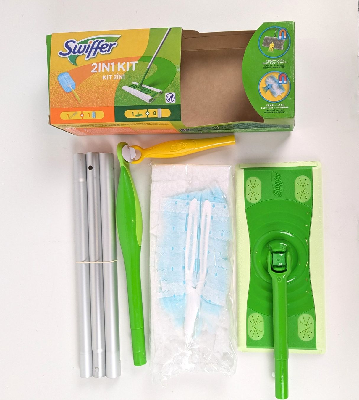 Swiffer Sonstige Reinigungsgeräte: SWIFFER 2in1 Kit – Neu (gemäss Beschreibung) aus Dintikon von Restwert_Dintikon