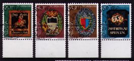 1981_B190-B193_Pro Patria_Postschilder_27.5.81_ET-VO !!