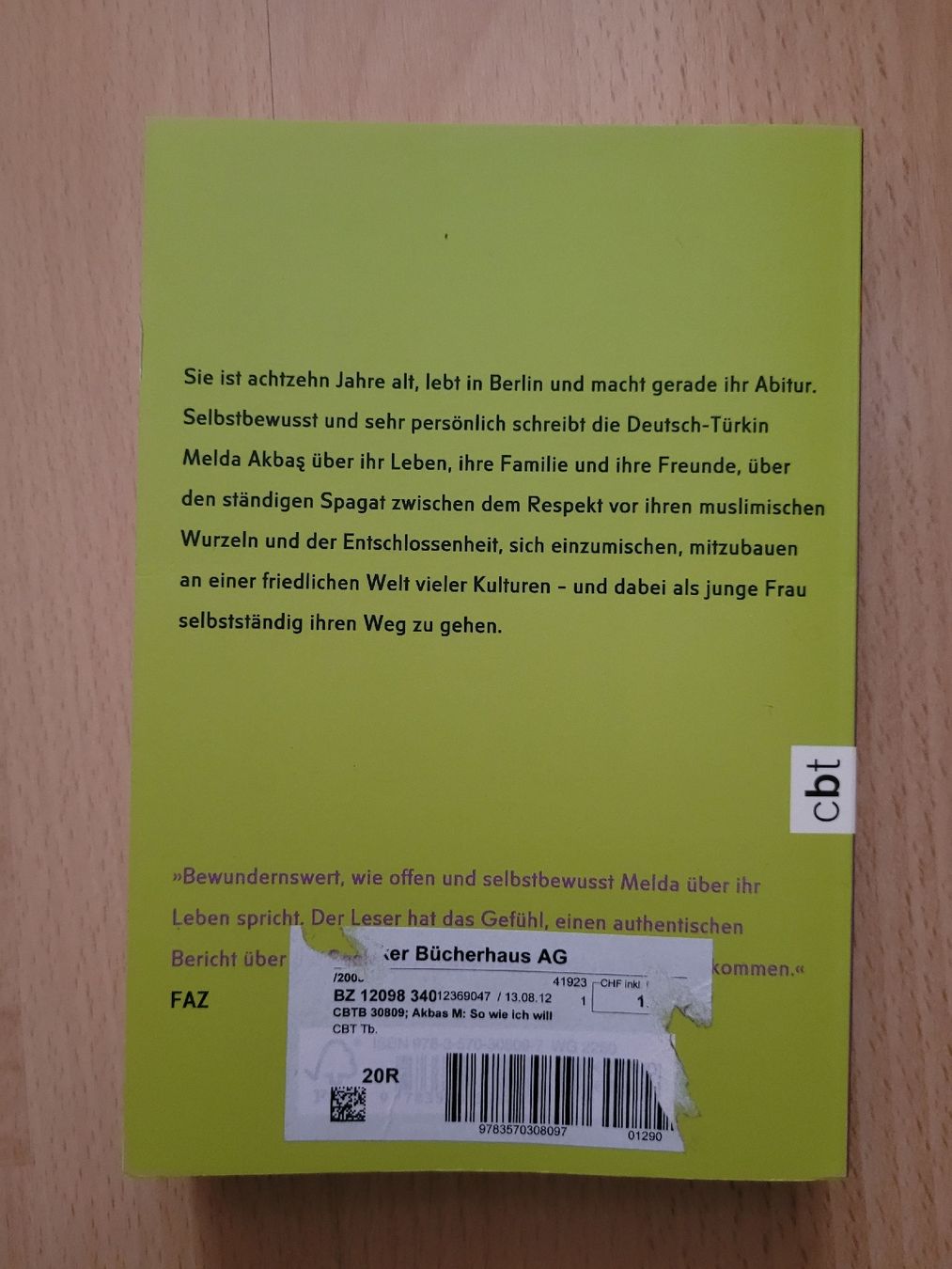 Libri: so wie ich bin – Usato da Perlen venduto da Safari_23 1