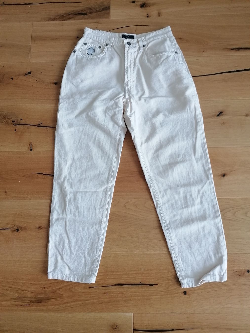 Trussardi Hosen: Trussardi Jeans aus Baumwolle-Leinen-Mix – Gebraucht aus Schönenbuch von sop_n7zd