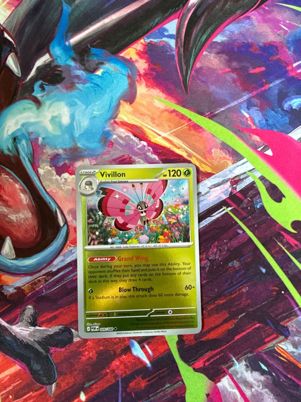 Pokémon Carte collezionabili: Vivillon Reverse Holo 009/088 Perfect Order English – Usato da Thun venduto da venneck