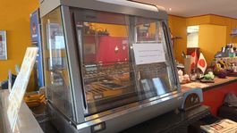 Vitrine chauffante Wärmevitrine