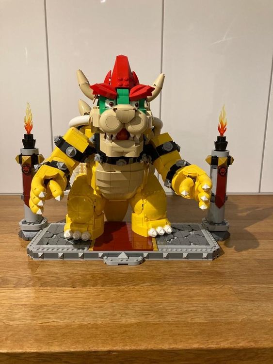 LEGO Super Mario Der mächtige Bowser, 3D-Modell-Bausatz (Gebraucht) in ...